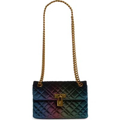 Kurt Geiger London Velvet Mini Brixton Crossbody Bag In Multi