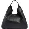 Kurt Geiger London Violet Leather Hobo Bag In Black