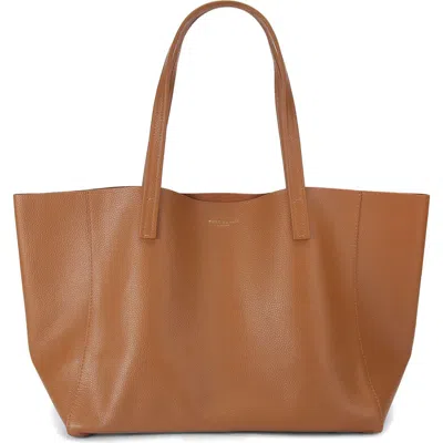 Kurt Geiger London Violet Leather Hobo Bag In Brown