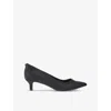 Kurt Geiger Kensington Flexi Heeled Courts In Black