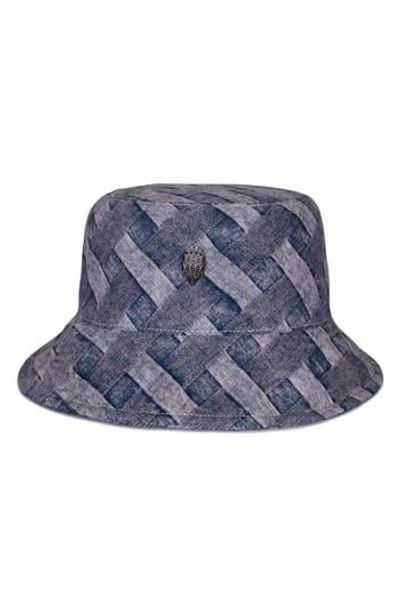 Kurt Geiger London Woven Denim Bucket Hat