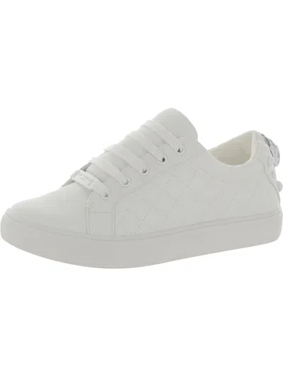 Kurt Geiger Ludo Drench Womens Leather Casual Casual And Fashion Sneakers In White