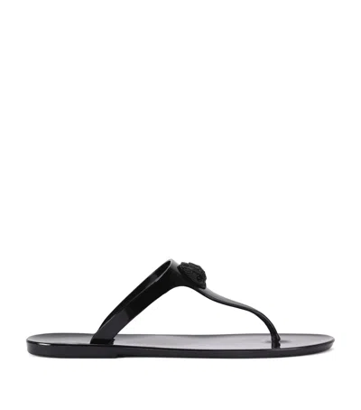 KURT GEIGER MADDISON T-BAR DRENCH SANDALS