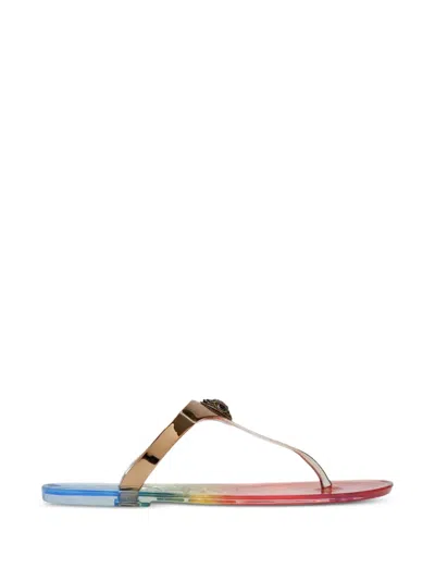 Kurt Geiger Maddison T-bar Flip-flops In Multi