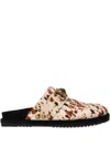 Kurt Geiger Mansion Mules In Brown