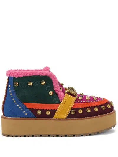 KURT GEIGER MANSION SUEDE BOOTS