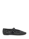 Kurt Geiger Embellished Mayfair Ballet Flats In Black