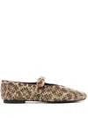 Kurt Geiger Women's Mayfair Ballet Flats In Brown