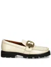 Kurt Geiger Mayfair Platform Loafer In White