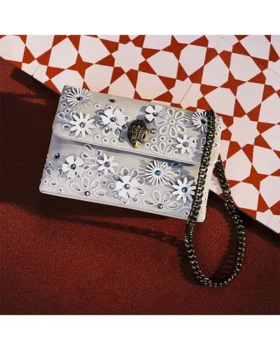 Kurt Geiger Medium Kensington Bag Flower In Natural