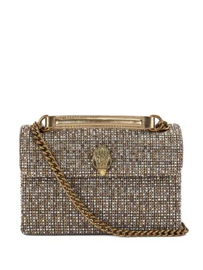 Kurt Geiger Medium Kensington Cross Body Bag In Brown