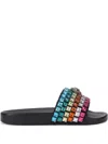Kurt Geiger Meena Eagle Jewel In Schwarz
