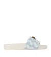 Kurt Geiger Meena Eagle Slides In White