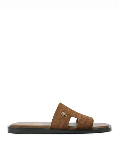 Kurt Geiger London Bond Cutout Slide Sandal In Brown