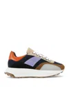 Kurt Geiger Men's Gaspar Lace Up Sneakers In Brown
