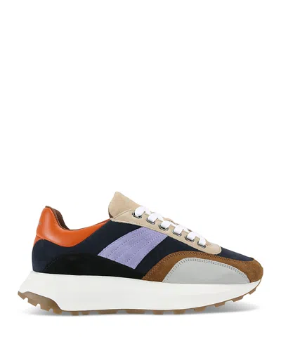 Kurt Geiger Men's Gaspar Lace Up Sneakers In Brown