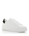 Kurt Geiger Laney Platform Leather Trainers In White
