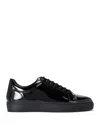 Kurt Geiger Men's Lloyd Lace Up Sneakers In Charcoal