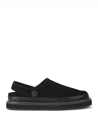 Kurt Geiger Men's Woodford Mules In Black