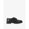 Kurt Geiger Leather Mercer Cleat Derby Shoes In Black
