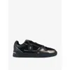 Kurt Geiger Leather Regan Sneakers In Black