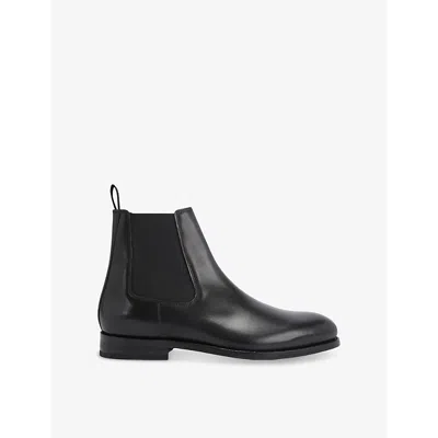 KURT GEIGER MENS KURT GEIGER LONDON SLOANE LEATHER CHELSEA BOOTS