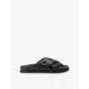 Kurt Geiger Baron Crocodile-effect Slide Sandals