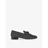 Kurt Geiger Embellished Ace Stud Loafers In Black