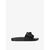 Kurt Geiger Mens  London Eagle Leather Slides