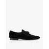 Kurt Geiger Embellished Hugh Eagle Loafers In Black