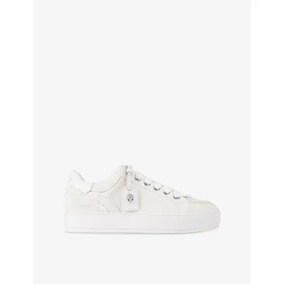 Kurt Geiger Laney Tag Sneakers In White
