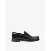 Kurt Geiger Denman Logo-print Loafers In Black