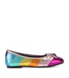 Kurt Geiger Girls' Mini Eagle Ballerina Flats - Toddler, Little Kid, Big Kid