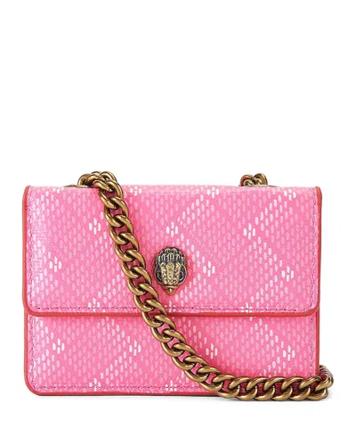 Kurt Geiger Micro Camden Crossbody In Pink