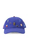 Kurt Geiger Micro Charms Cap In Blue
