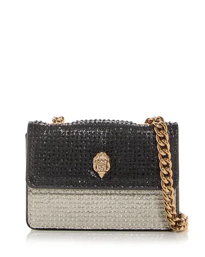 Kurt Geiger Micro Kensington Crossbody Bag In Gray