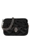 Kurt Geiger Micro Kensington Quilted Camera Bag In Black