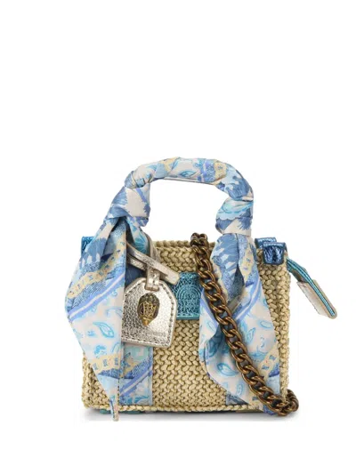 Kurt Geiger Micro Southbank Tote Bag In Nude