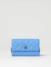 KURT GEIGER MINI BAG KURT GEIGER LONDON WOMAN COLOR GNAWED BLUE,428782011