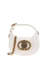 Kurt Geiger Mini Chelsea Crystal-embellishment Tote Bag In White
