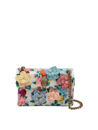 Kurt Geiger Mini Flower Crossbody Bag In Multi
