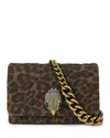 Kurt Geiger Mini Kensington Bag In Brown