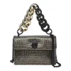 Kurt Geiger Mini Kensington Chain Shoulder Bag In Black