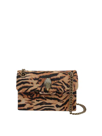 Kurt Geiger Mini Kensington Crossbody Bag In Beige