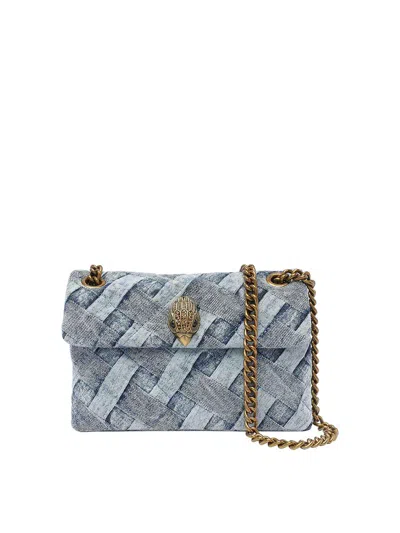 Kurt Geiger Mini Kensington Crossbody Bag In Blue