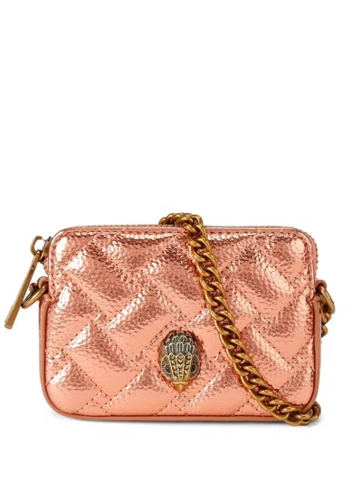 Kurt Geiger Mini Kensington Crossbody Bag In Orange