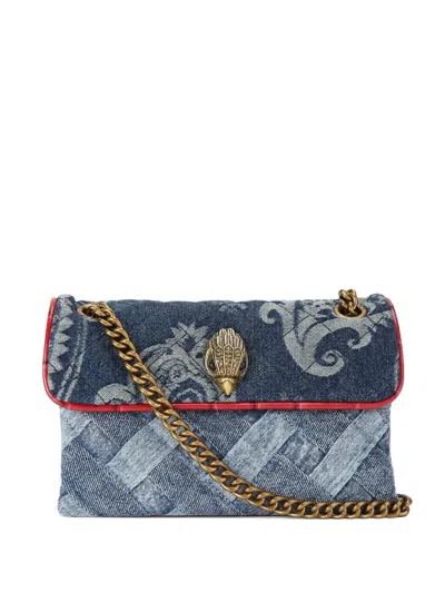 Kurt Geiger Mini Kensington Denim Cross Body Bag