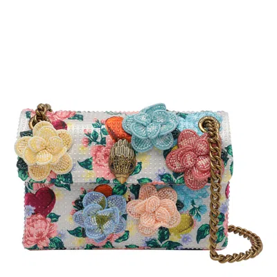 Kurt Geiger Mini Kensington Flower Crossbody Bag In Multi