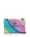 Kurt Geiger Mini Kensington Leather Crossbody In Multi