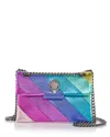 Kurt Geiger Mini Kensington Leather Crossbody In Multi